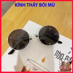 Kính Mát Gọng Tròn D182 Thời Trang - Kính Thầy Tướng Độc Đáo Cho Nam Nữ Yêu Thích Phong Cách Khác Biệt
