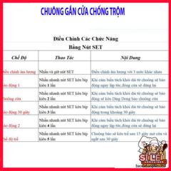 Thiết Bị Chống Trộm CTFAST MC-03 - Chuông Đa Chức Năng Cảnh Báo Khi Mở Cửa, Bảo Vệ Ngôi Nhà Thông Minh, Âm Thanh Lên Đến 130 Decibel
