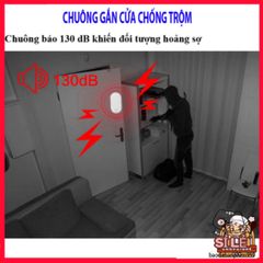 Thiết Bị Chống Trộm CTFAST MC-03 - Chuông Đa Chức Năng Cảnh Báo Khi Mở Cửa, Bảo Vệ Ngôi Nhà Thông Minh, Âm Thanh Lên Đến 130 Decibel