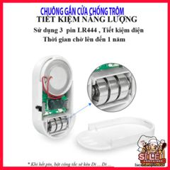 Thiết Bị Chống Trộm CTFAST MC-03 - Chuông Đa Chức Năng Cảnh Báo Khi Mở Cửa, Bảo Vệ Ngôi Nhà Thông Minh, Âm Thanh Lên Đến 130 Decibel