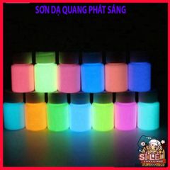 Sơn Dạ Quang 9 Màu Phát Sáng Mạnh Mẽ - Sơn 22ml An Toàn, Dễ Dùng Cho Trang Trí Nghệ Thuật, Tạo Hiệu Ứng Độc Đáo