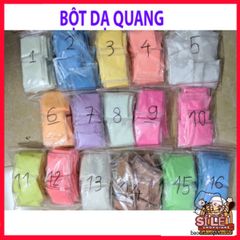 Bột Dạ Quang Mịn 10g - Phát Sáng Mạnh Mẽ Cho Sa Bàn, Tiểu Cảnh, DIY & Trang Trí Sự Kiện Màu Sắc Đa Dạng