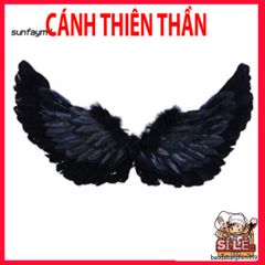 Cánh Lông Thiên Thần Màu Sắc Tươi Sáng - Phụ Kiện Thời Trang Chụp Hình và Hóa Trang Độc Đáo, Đáng Yêu cho Các Dịp Lễ Hội