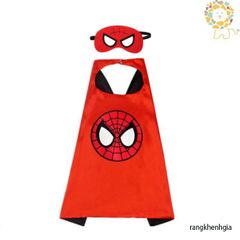 Áo Choàng Siêu Nhân Hoá Trang Trung Thu & Halloween Cho Bé - Kèm Mặt Nạ Độc Đáo, Vải Mềm An Toàn, Thích Hợp Cho Dịp Lễ Hội