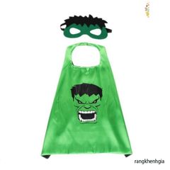 Áo Choàng Siêu Nhân Hoá Trang Trung Thu & Halloween Cho Bé - Kèm Mặt Nạ Độc Đáo, Vải Mềm An Toàn, Thích Hợp Cho Dịp Lễ Hội