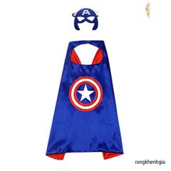 Áo Choàng Siêu Nhân Hoá Trang Trung Thu & Halloween Cho Bé - Kèm Mặt Nạ Độc Đáo, Vải Mềm An Toàn, Thích Hợp Cho Dịp Lễ Hội