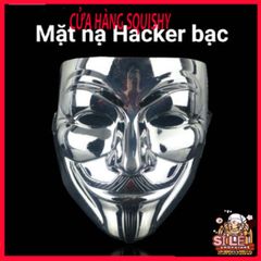 Mặt Nạ Hacker Anonymous - Phụ Kiện Thời Trang Độc Đáo, Sắc Trắng, Hoàn Hảo Cho Cosplay và Bữa Tiệc Hóa Trang