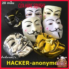 Mặt Nạ Vàng Bóng Hacker GOLD 2021 - Phụ Kiện Hóa Trang Sang Trọng Dành Cho Halloween & Cosplay, Tạo Dáng Quyền Lực
