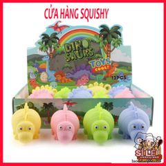 Squishy Khủng Long Thời Tiền Sử Phát Sáng - Đồ Chơi Giải Tỏa Căng Thẳng Cho Trẻ Em - Món Quà Tuyệt Vời Giúp Giải Trí