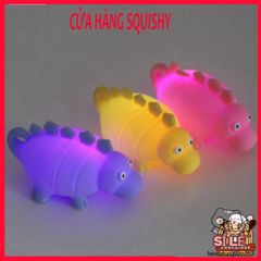 Squishy Khủng Long Thời Tiền Sử Phát Sáng - Đồ Chơi Giải Tỏa Căng Thẳng Cho Trẻ Em - Món Quà Tuyệt Vời Giúp Giải Trí