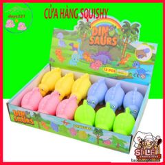 Squishy Khủng Long Thời Tiền Sử Phát Sáng - Đồ Chơi Giải Tỏa Căng Thẳng Cho Trẻ Em - Món Quà Tuyệt Vời Giúp Giải Trí