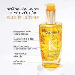 Tinh Dầu Dưỡng Tóc Kerastase Elixir Ultime 30ml - Dưỡng Tóc Mềm Mượt, Phục Hồi Hư Tổn, Bảo Vệ Nhiệt 230°C