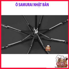 Ô Dù Nhật Bản Samurai Cán Dài Sang Trọng 105cm - Phong Cách Quá Khổ Cho Nam Nữ, Thiết Kế Đẹp Mới Lạ