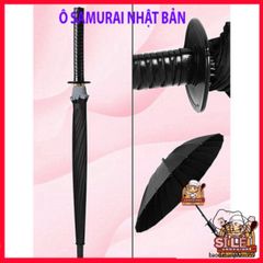 Ô Dù Nhật Bản Samurai Cán Dài Sang Trọng 105cm - Phong Cách Quá Khổ Cho Nam Nữ, Thiết Kế Đẹp Mới Lạ