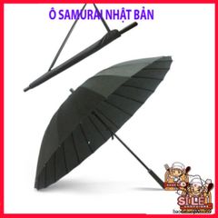 Ô Dù Nhật Bản Samurai Cán Dài Sang Trọng 105cm - Phong Cách Quá Khổ Cho Nam Nữ, Thiết Kế Đẹp Mới Lạ
