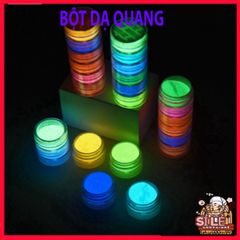 Bột Dạ Quang Nhiều Màu Phát Sáng - 5g, Vật Liệu Nghệ Thuật Cho Trang Trí Sống Động, Hiệu Ứng Ánh Sáng Rực Rỡ