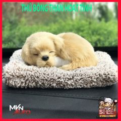 Chó Bông Than Hoạt Tính Nano Khử Mùi Xe Ô TÔ - Trang Trí Taplo Xe Hơi - Phụ Kiện Mvn Auto