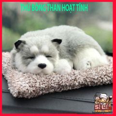 Chó Bông Than Hoạt Tính Nano Khử Mùi Xe Ô TÔ - Trang Trí Taplo Xe Hơi - Phụ Kiện Mvn Auto