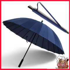 Ô 24 Nan Siêu Rộng Chống Nắng Mưa - Dù Bền Chắc, Vải Chống UV, Tay Cầm Da Thoải Mái - Phụ Kiện Ngoài Trời Thời Trang