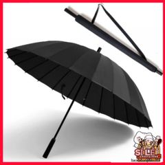 Ô 24 Nan Siêu Rộng Chống Nắng Mưa - Dù Bền Chắc, Vải Chống UV, Tay Cầm Da Thoải Mái - Phụ Kiện Ngoài Trời Thời Trang