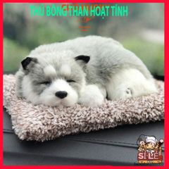 Thú Bông Than Hoạt Tính Khử Mùi Ô Tô - Phụ Kiện Trang Trí và Lọc Không Khí An Toàn cho Xe Hơi