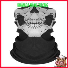 Khăn Ống Đầu Lâu Phượt Đa Năng - Khăn Bandana Thời Trang Cho Các Chuyến Đi Phiêu Lưu, Bảo Vệ Và Tạo Phong Cách Streetwear