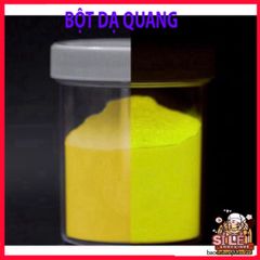 Bột Dạ Quang Vàng 50g - Phát Sáng Trong Bóng Tối, Hiệu Ứng Nghệ Thuật Độc Đáo Cho Thủ Công và Trang Trí Nội Thất