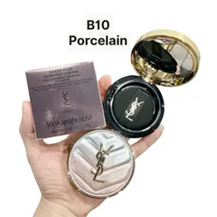 Phấn Nước YSL Touche Éclat Glow-Pact Cushion Limited Valentine B10 Porcelain - Chống Nắng SPF50+ PA++++ & Lớp Nền Tự Nhiên Rạng Rỡ