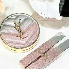 Phấn Nước YSL Touche Éclat Glow-Pact Cushion Limited Valentine B10 Porcelain - Chống Nắng SPF50+ PA++++ & Lớp Nền Tự Nhiên Rạng Rỡ