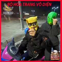 Mặt Nạ Cosplay Đầu Cá Xanh Silicon Đa Màu - Thích Hợp Cho Halloween Và Lễ Hội Hóa Trang Ếch Xanh Hacker