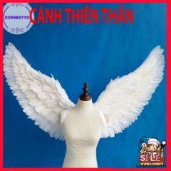 Cánh Lông Vũ Trẻ Em Đẹp - Đồ Trang Trí Tiệc Giáng Sinh, Hóa Trang, Chất Liệu An Toàn, Dễ Đeo với Dây Đai Thoải Mái