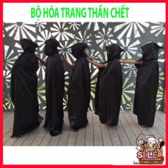 Trang Phục Thần Chết Halloween Độc Đáo - Bộ Hóa Trang Ma Ám Cho Nam Nữ - Kết Hợp Văn Hóa Phương Tây và Mỹ Latinh