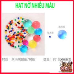 Hạt Nở Trồng Cây Thủy Sinh - Hạt Pha Lê Trang Trí Đẹp Cho Bình Hoa, Dễ Sử Dụng, Tăng Kích Thước Đến 14mm