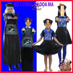 Bộ trang phục hóa trang Tử Thi Ma Quái - Thời Trang Halloween Độc Đáo cho Tiệc Tùng và Cosplay - Kích thước L, Phong Cách ấn Tượng