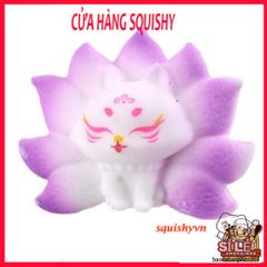 Hồ Ly Tinh Xanh Dương 7 Màu Squishy - Đồ Chơi Giải Trí Siêu Dễ Thương, Giảm Căng Thẳng Cho Trẻ Em