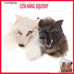 Mặt Nạ Sói Halloween Độc Đáo Kèm Găng Tay - Phụ Kiện Hoá Trang Tuyệt Vời Cho Tiệc Tùng và Lễ Hội