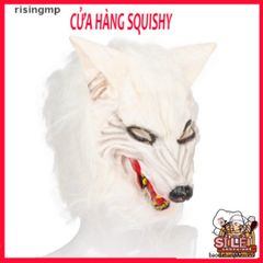 Mặt Nạ Sói Halloween Độc Đáo Kèm Găng Tay - Phụ Kiện Hoá Trang Tuyệt Vời Cho Tiệc Tùng và Lễ Hội