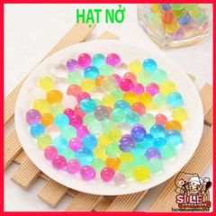 Gói 100 Viên Hạt Nở Slime Trang Trí Lọ Hoa - Hạt Tinh Thể Trồng Cây Không Cần Đất, An Toàn, Độc Đáo Cho Không Gian Sống