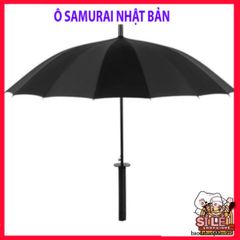 Ô Dù Samurai Nhật Bản Cán Dài - Ô Kiếm Đôi Thời Trang Cao Cấp, Chắc Chắn và Bền Bỉ cho Nam Nữ