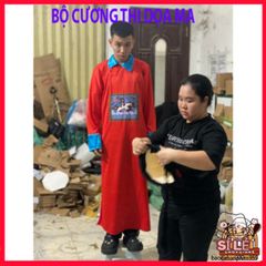 Bộ Đồ Hóa Trang Halloween - Trang Phục Cương Thi, Thầy Pháp, Diêm Vương cho Trẻ Em - Thiết Kế Huyền Bí và Độc Đáo