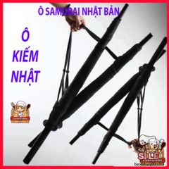 Ô Dù Katana Samurai Đen - Chống Nắng Mưa Hiệu Quả, Thiết Kế Nhật Bản Sang Trọng, Phù Hợp Thời Trang, Bảo Vệ Bạn Trong Mọi Thời Tiết