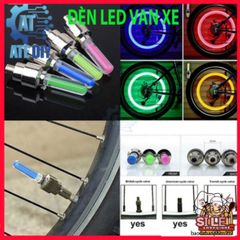 Đèn LED Neon Gắn Bánh Xe Đạp và Xe Máy - Đèn Phát Sáng Nắp Van An Toàn và Thú Vị cho Chuyến Đi Ban Đêm