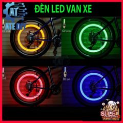 Đèn LED Neon Gắn Bánh Xe Đạp và Xe Máy - Đèn Phát Sáng Nắp Van An Toàn và Thú Vị cho Chuyến Đi Ban Đêm