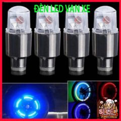 Nắp van lốp xe đạp LED phát sáng đa sắc - Phụ kiện trang trí bánh xe nổi bật cho xe đạp, xe máy, xe hơi