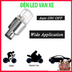 Nắp van lốp xe đạp LED phát sáng đa sắc - Phụ kiện trang trí bánh xe nổi bật cho xe đạp, xe máy, xe hơi