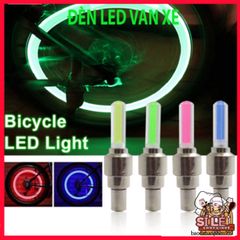 Bộ 2 Đèn LED Gắn Van Xe Đạp, Ô Tô, Xe Máy - Đèn Nhấp Nháy Bánh Xe Độc Đáo, Hiệu Quả và Dễ Dàng Lắp Đặt