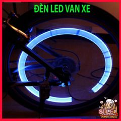 Bộ 2 Đèn LED Gắn Van Xe Đạp, Ô Tô, Xe Máy - Đèn Nhấp Nháy Bánh Xe Độc Đáo, Hiệu Quả và Dễ Dàng Lắp Đặt