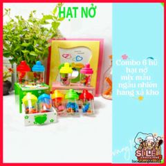 Combo 6 Hũ Hạt Nở Slime Slam Trồng Cây - Trang Trí Đẹp Mắt Dành Cho Người Yêu Thiên Nhiên, Mẫu Ngẫu Nhiên Thú Vị