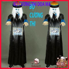 Bộ Trang Phục Halloween Hắc Bạch Vô Thường cho Người Lớn - Chất liệu thời trang độc đáo, nhiều kiểu dáng, mang đến phong cách ma mị hoàn hảo.