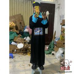 Bộ Trang Phục Halloween Hắc Bạch Vô Thường cho Người Lớn - Chất liệu thời trang độc đáo, nhiều kiểu dáng, mang đến phong cách ma mị hoàn hảo.